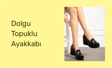 Dolgu Topuklu Ayakkabı