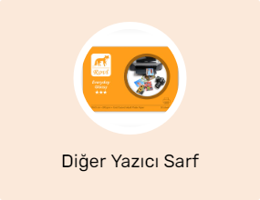 Diğer Yazıcı Sarf Malzemeleri