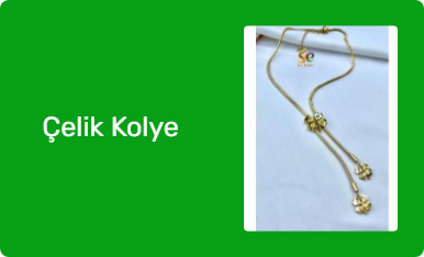 Çelik Kolye
