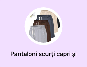 Pantaloni scurți capri și bermude