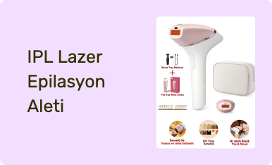IPL Lazer Epilasyon Aleti