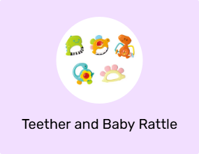 Teether and Baby Rattle