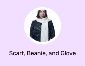 Scarf, Beanie, and Glove Sets