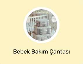 Bebek Bakım Çantası