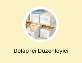 Dolap İçi Düzenleyici