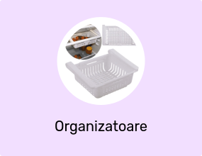Organizator extensibil pentru frigider sau raft Koken, eficient, plastic, 28x15.5x6 cm