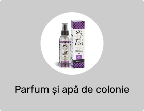 Parfum și apă de colonie pentru câini