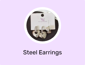 Steel Earrings