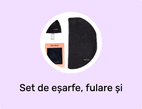 Set de eșarfe, fulare și mănuși