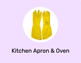 Kitchen Apron & Oven Mitts