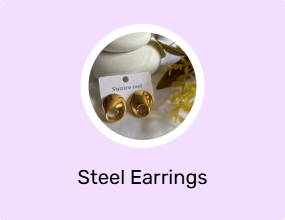 Steel Earrings