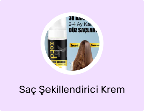 Saç Şekillendirici Krem ve Wax
