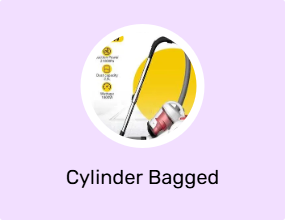 Cylinder Bagged Vacuum Cleaner