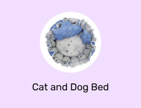 Cat and Dog Bed