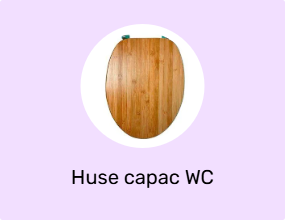 Huse capac WC