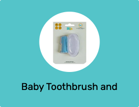 Baby Toothbrush and Paste