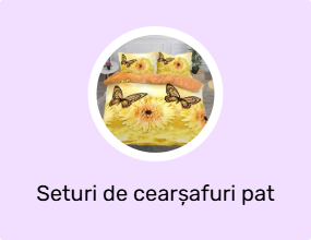Seturi de cearșafuri pat dublu