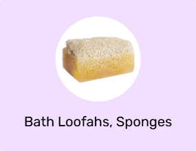 Bath Loofahs, Sponges & Poufs