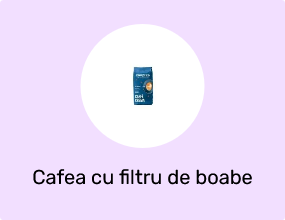 Cafea cu filtru de boabe