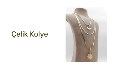 Çelik Kolye