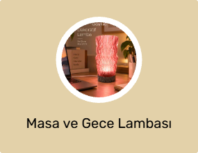 Masa ve Gece Lambası