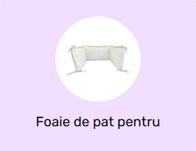 Foaie de pat pentru bebeluși și copii