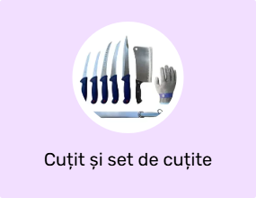 Cuțit și set de cuțite