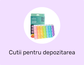 Cutii pentru depozitarea medicamentelor