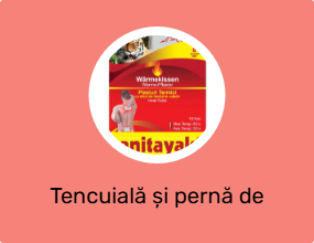 Tencuială și pernă de încălzire