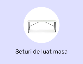 Seturi de luat masa camping