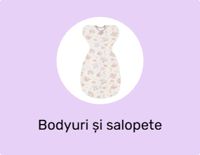 Bodyuri și salopete pentru bebeluși