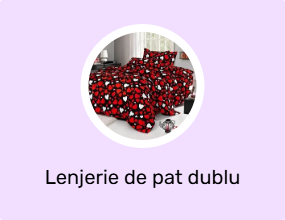 Lenjerie de pat dublu
