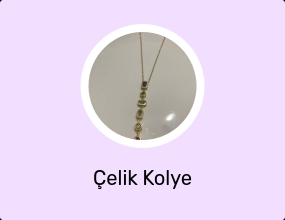 Çelik Kolye