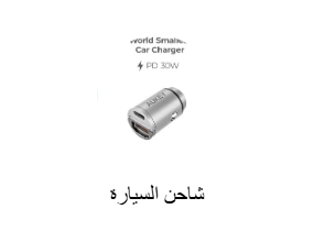 شاحن السيارة