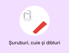 Șuruburi, cuie și dibluri