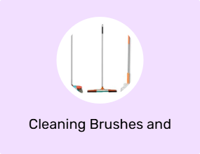 Cleaning Brushes and Brooms
