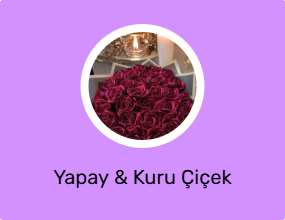 Yapay & Kuru Çiçek