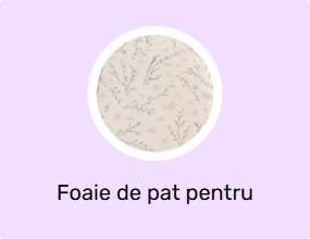Foaie de pat pentru bebeluși și copii