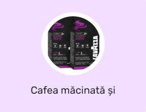 Cafea măcinată și boabe