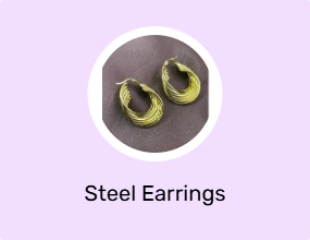 Steel Earrings
