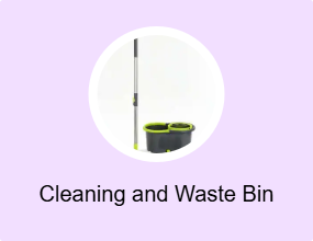 Cleaning and Waste Bin