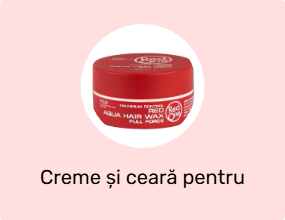 Creme și ceară pentru coafarea părului