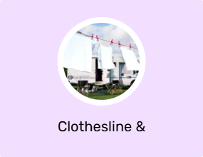 Clothesline & Clothespin