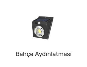 Bahçe Aydınlatması