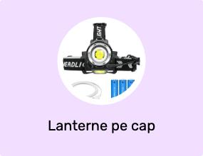 Lanterne pe cap