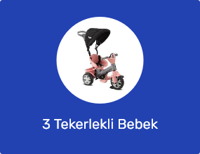 3 Tekerlekli Bebek Bisikleti