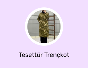 Tesettür Trençkot