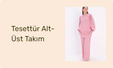 Tesettür Alt-Üst Takım