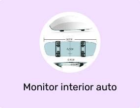 Monitor interior auto