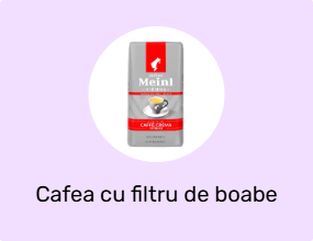 Cafea cu filtru de boabe